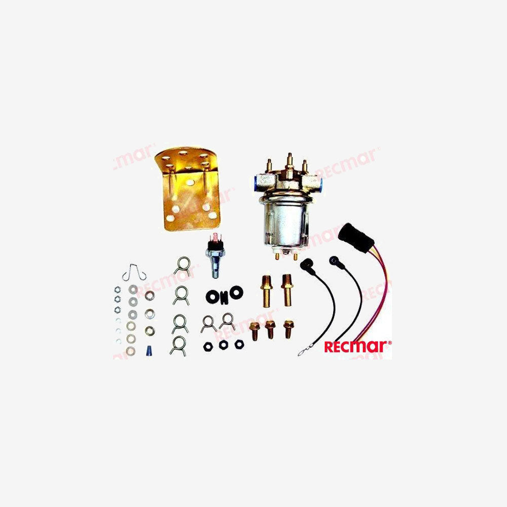 Recmar Electric Fuel Pump Kit RECEFP-KT Marine Boat Fuel System
