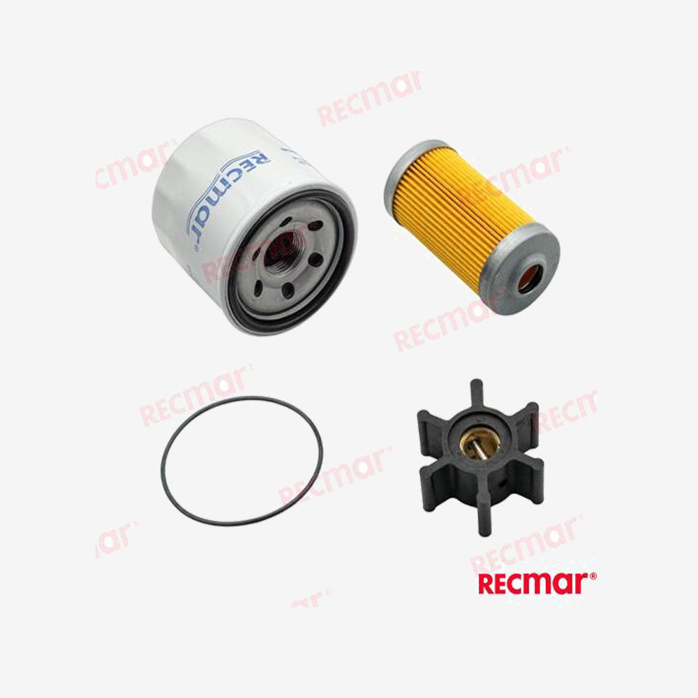 YANMAR Maintenance Kit RECSKMARINE005G – Oil Filter, Fuel Filter, Impeller, O-Ring