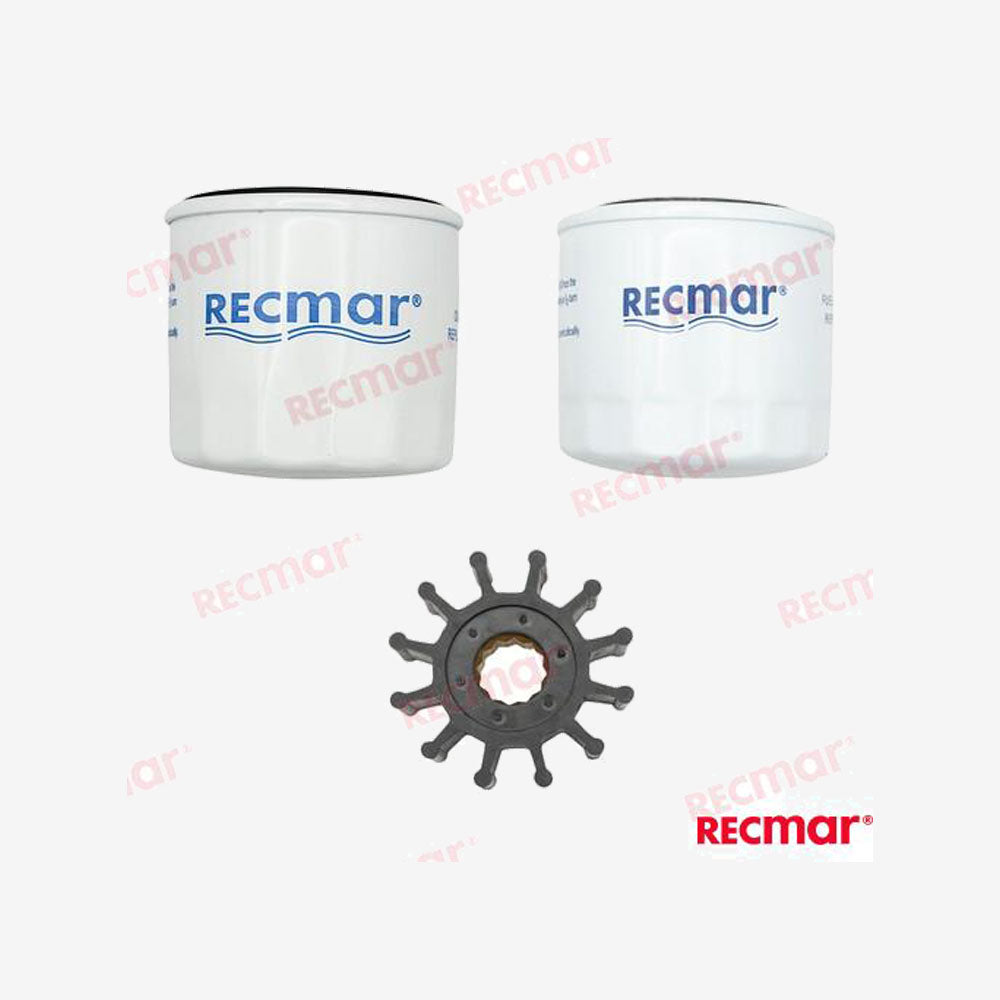 YANMAR Maintenance Kit RECSKMARINE007G for 3JH3E / 3JH4E – Recmar Filters and Impeller