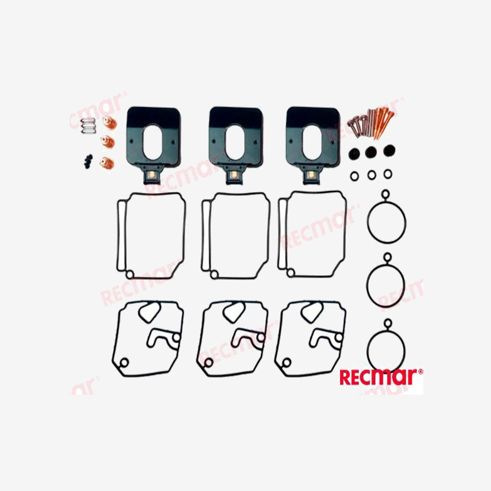 Recmar REC6H4-W0093-03 Carburetor Kit for Yamaha, Mercruiser, Tohatsu M70