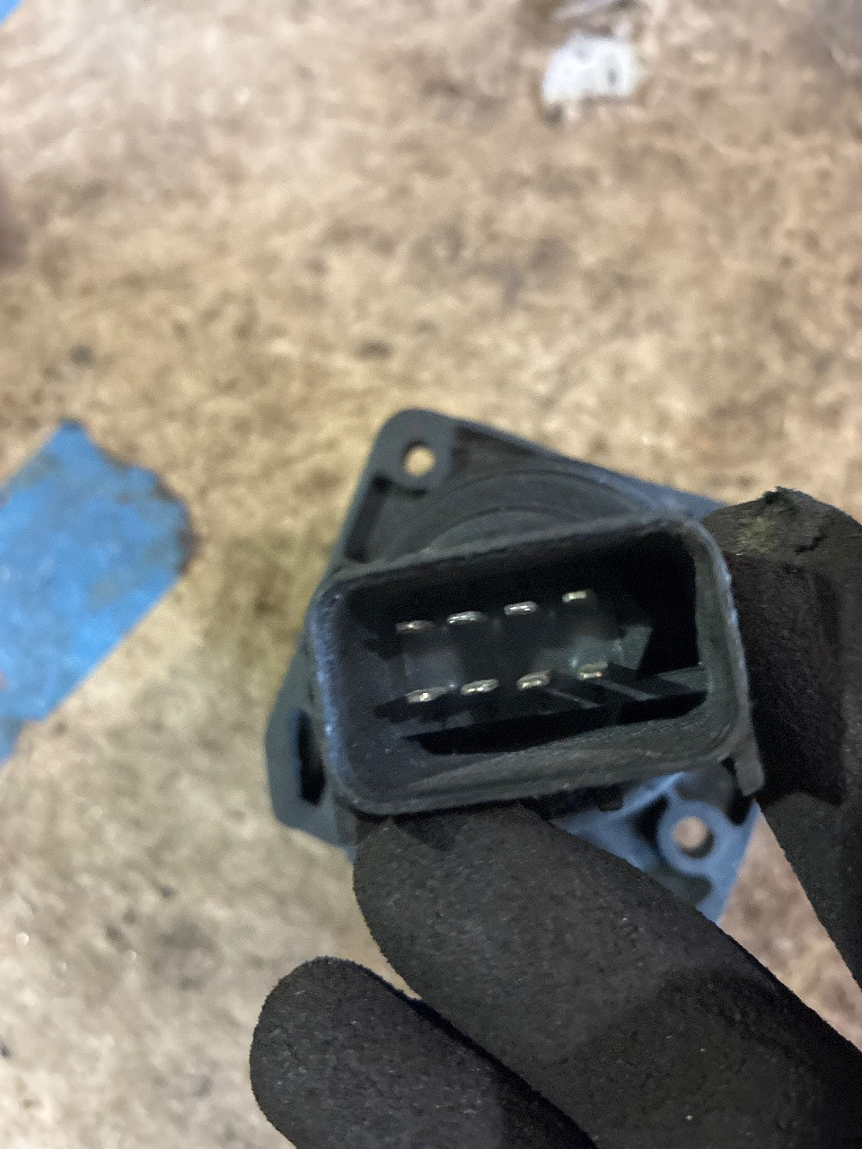 Chrysler 56038366AB 7-Way Trailer Tow Harness Connector Receptacle - Used
