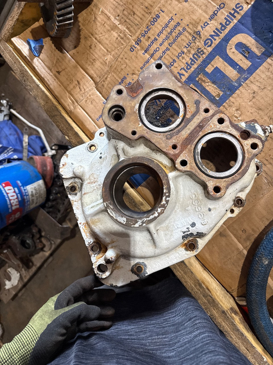 Twin Disc 9996B Rear Cover Housing for MG502 Marine Transmission - Used