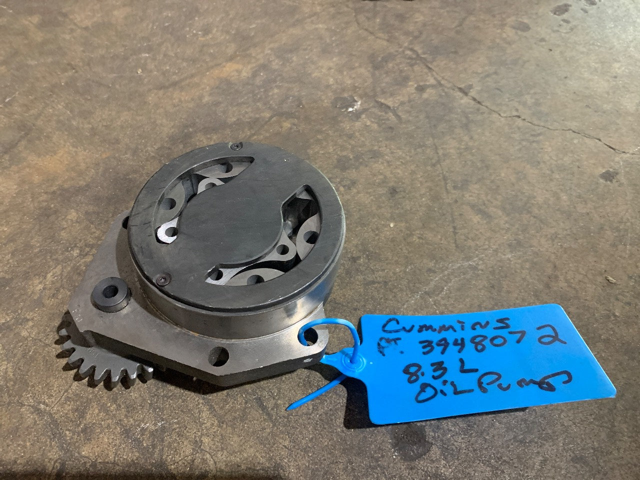 Cummins 3948072 Lube Oil Pump for 6CT / ISC 8.3L - Used