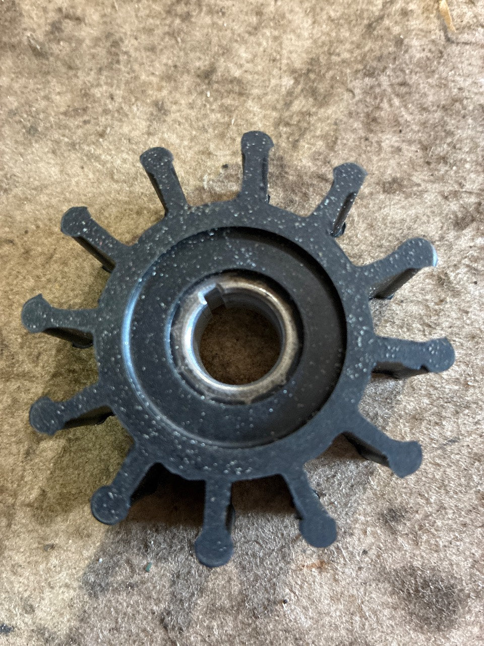 Sherwood 09959K 12-Blade Neoprene Raw Water Pump Impeller - Used