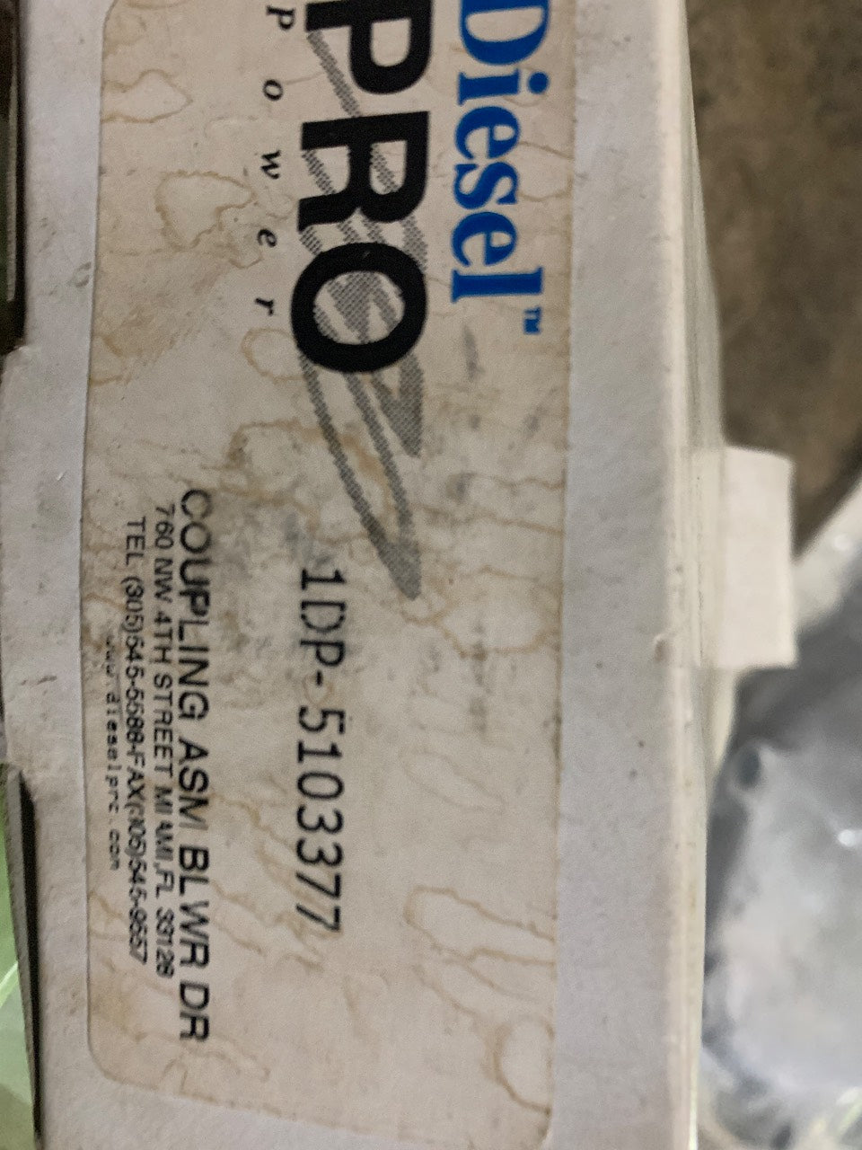 Detroit Diesel 5103377 Blower Drive Coupling Assembly for 71 & 92 Series - New