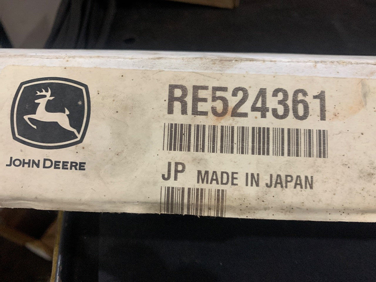 John Deere RE524361 Common Rail Fuel Injector - Used