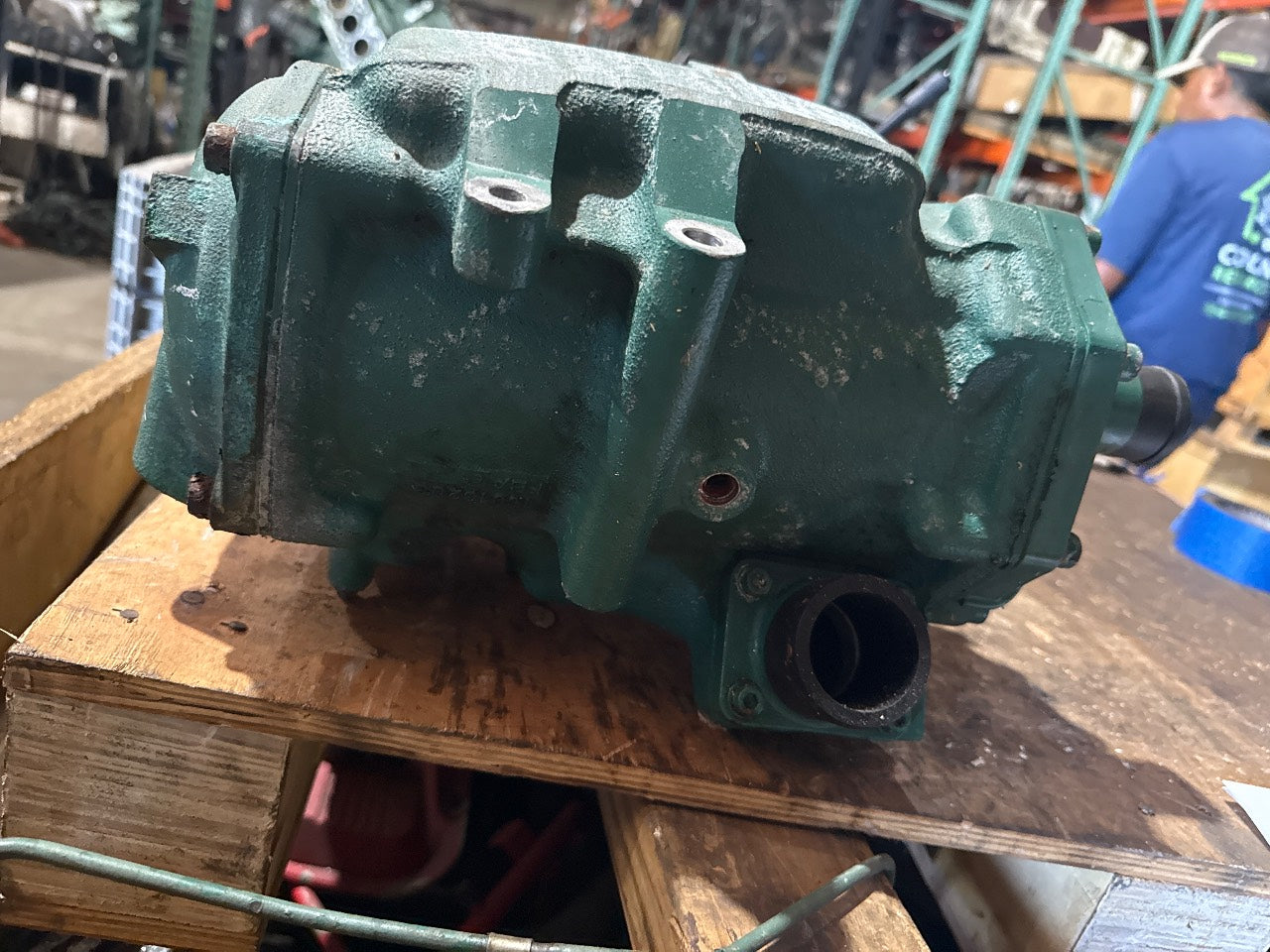 Volvo Penta 21928775 Charge Air Cooler / Aftercooler for D3 Marine Diesel - Used
