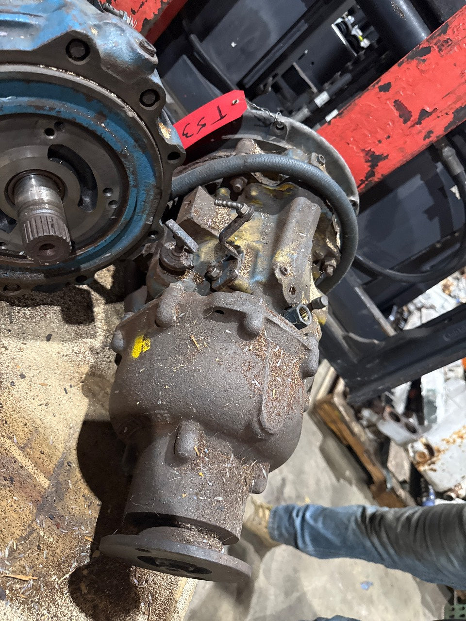 Borg Warner Velvet Drive Marine Transmission - Used Take-Off
