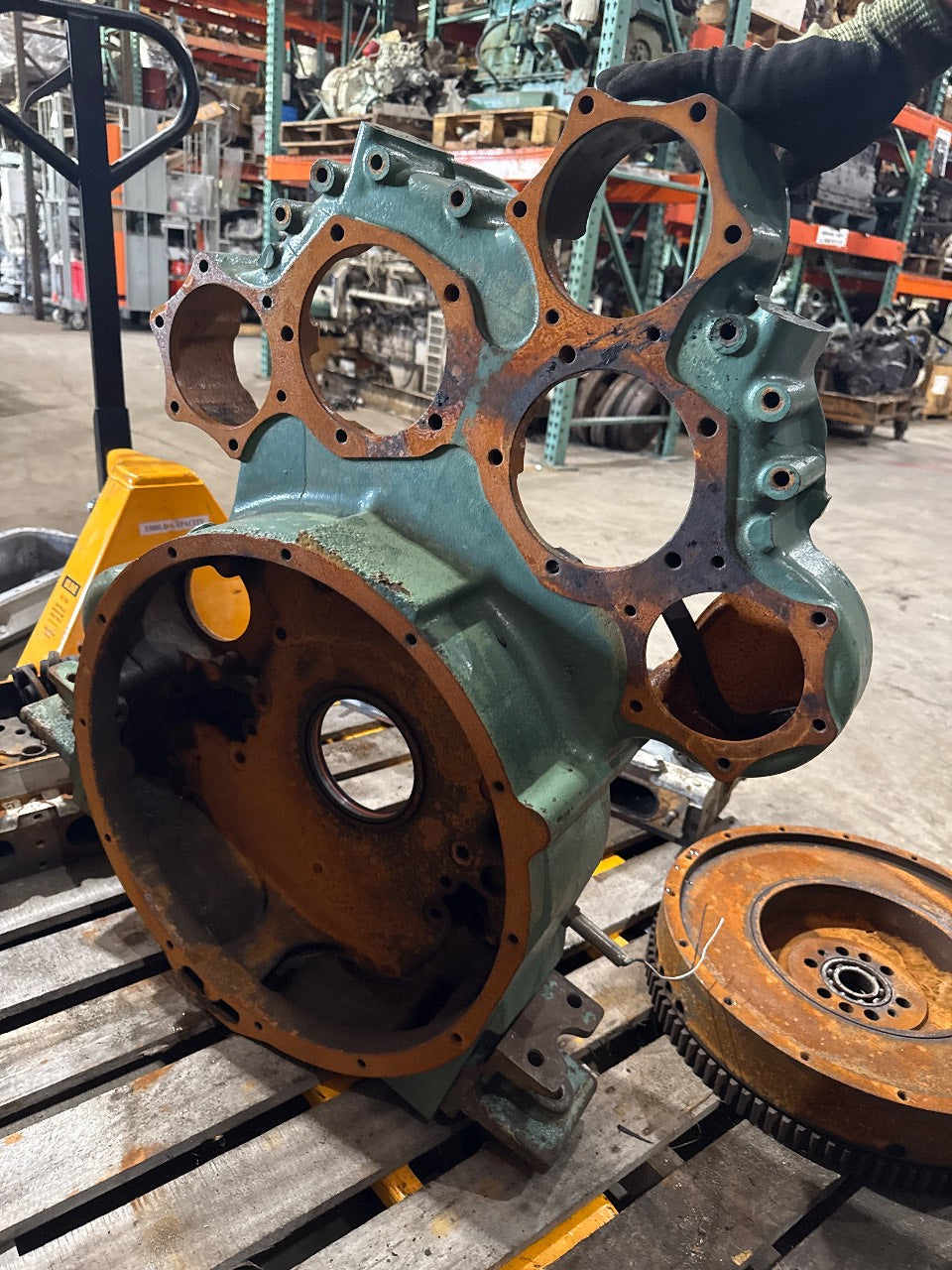 Detroit Diesel 8V-71 Flywheel / Gear Housing - Used