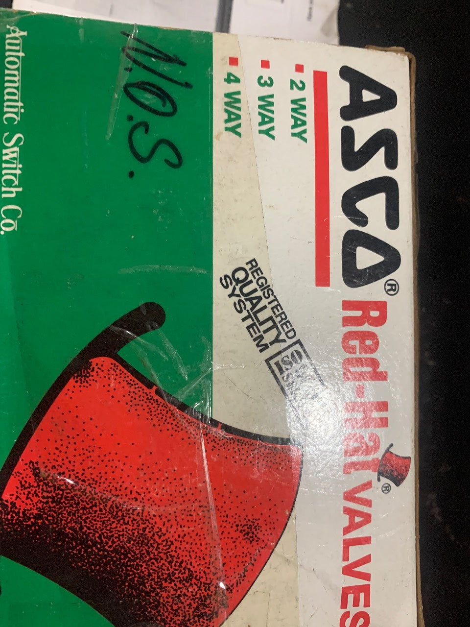 ASCO Red-Hat 1/2" Brass 2-Way Solenoid Valve Body - No Coil - Used