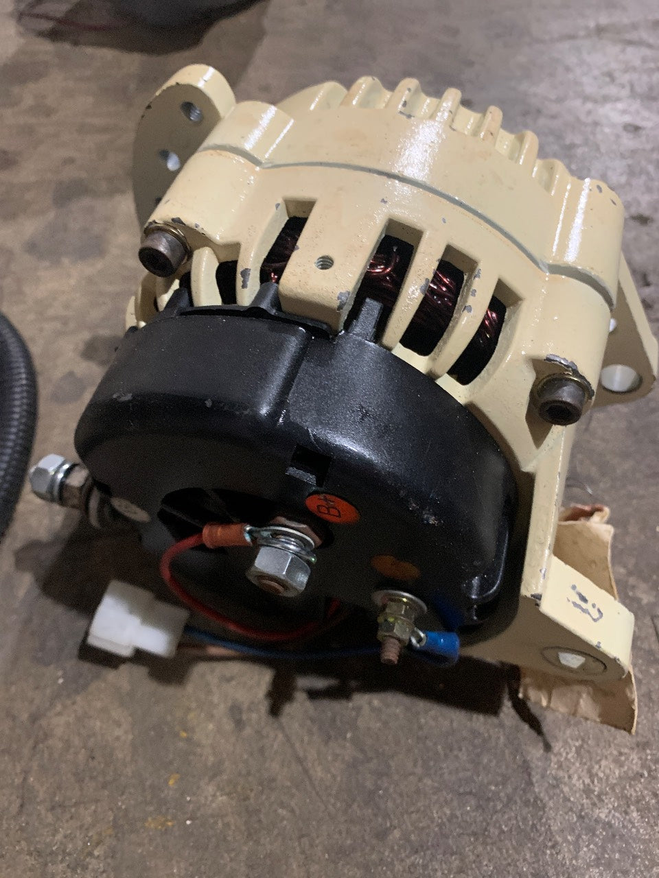 Balmar 60-100-SR-IG 100A 12V Marine Alternator Saddle Mount Dual Foot - Used