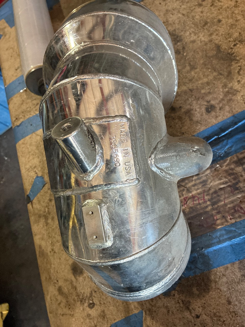 Cummins 3965690 Marine Wet Exhaust Elbow / Mixing Riser for QSM11 - Used