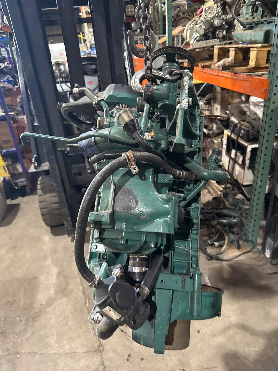 Volvo Penta D4 Marine Diesel Short Block - Used Core