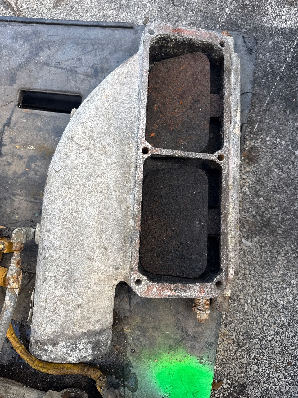 Detroit Diesel 8V71 / 8V92 Marine Air Inlet Housing Blower Intake Elbow - Used
