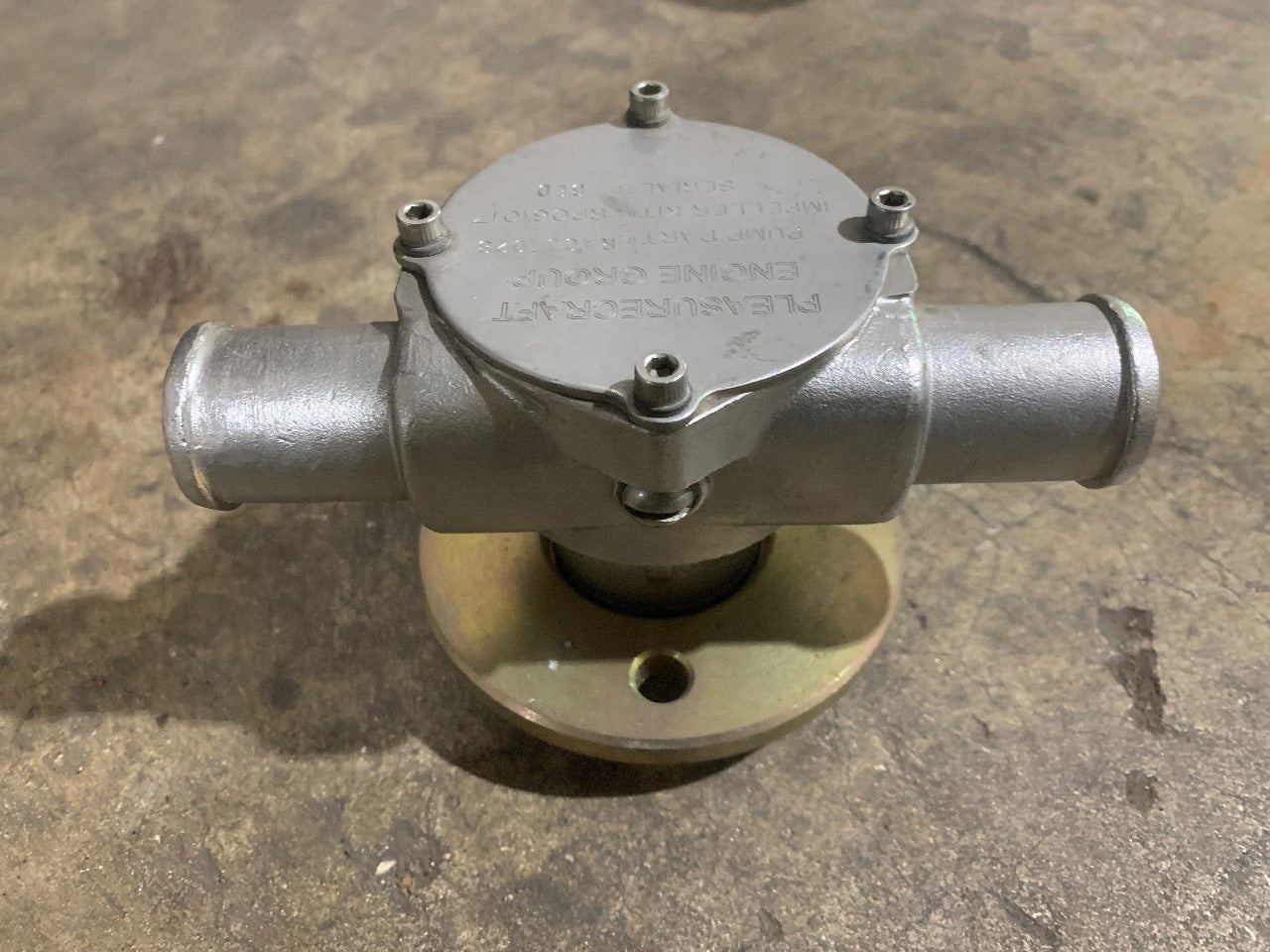 Pleasurecraft RA057028 Crank-Mounted Raw Water Sea Pump for Crusader / PCM 8.1L - Used