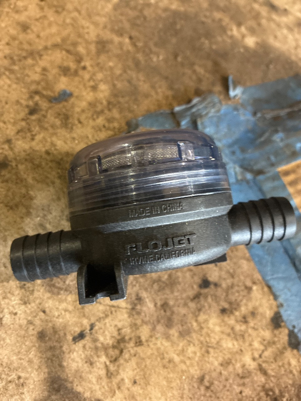Flojet 01740004A 1/2" In-Line Water Pump Strainer - Used