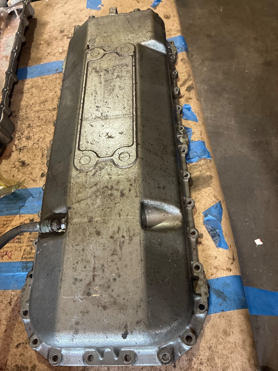 Yanmar 719573-01540 Marine Oil Pan / Sump for 6LY 6LYA 6LY2 6LY3 - Used