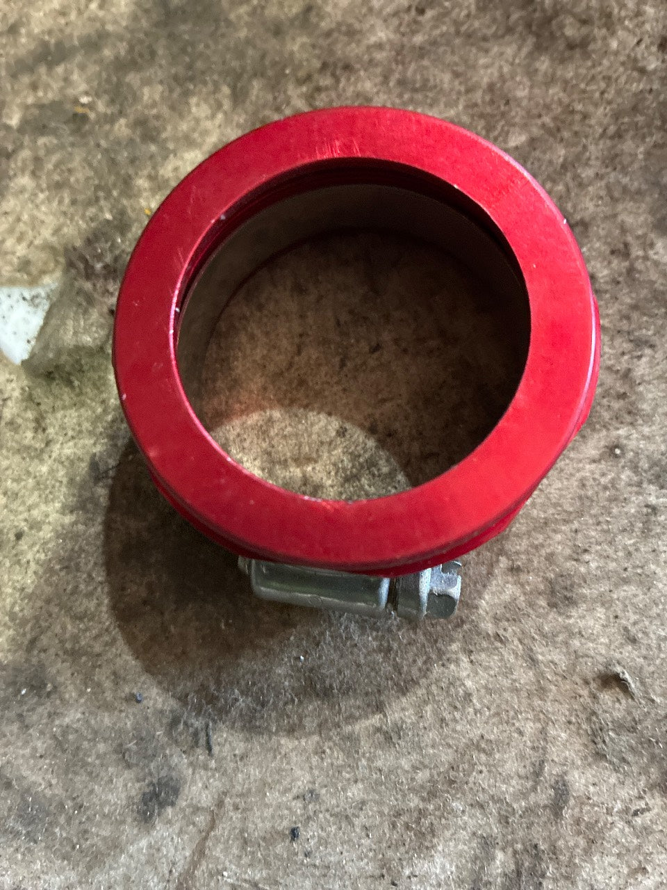 Hydraflow 14J21 Series Anodized Aluminum Hose Coupling Clamp - Used