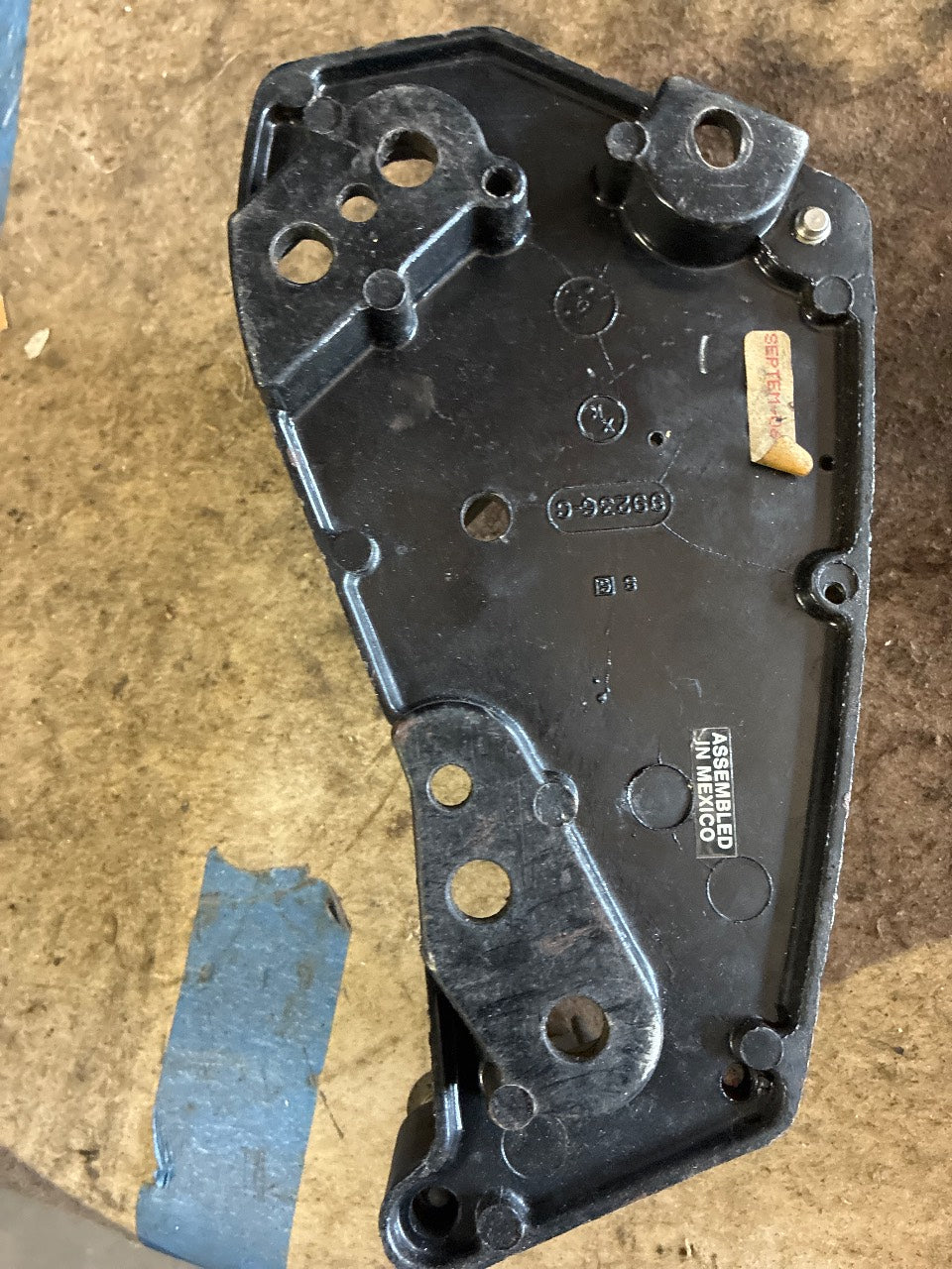 Mercury MerCruiser 99236 Shift Plate Bracket Assembly with Lever - Used