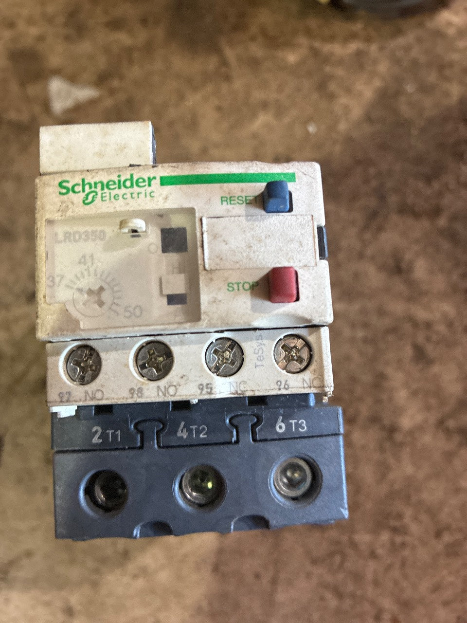 Schneider Electric LRD350 Thermal Overload Relay 37-50A TeSys D - Used