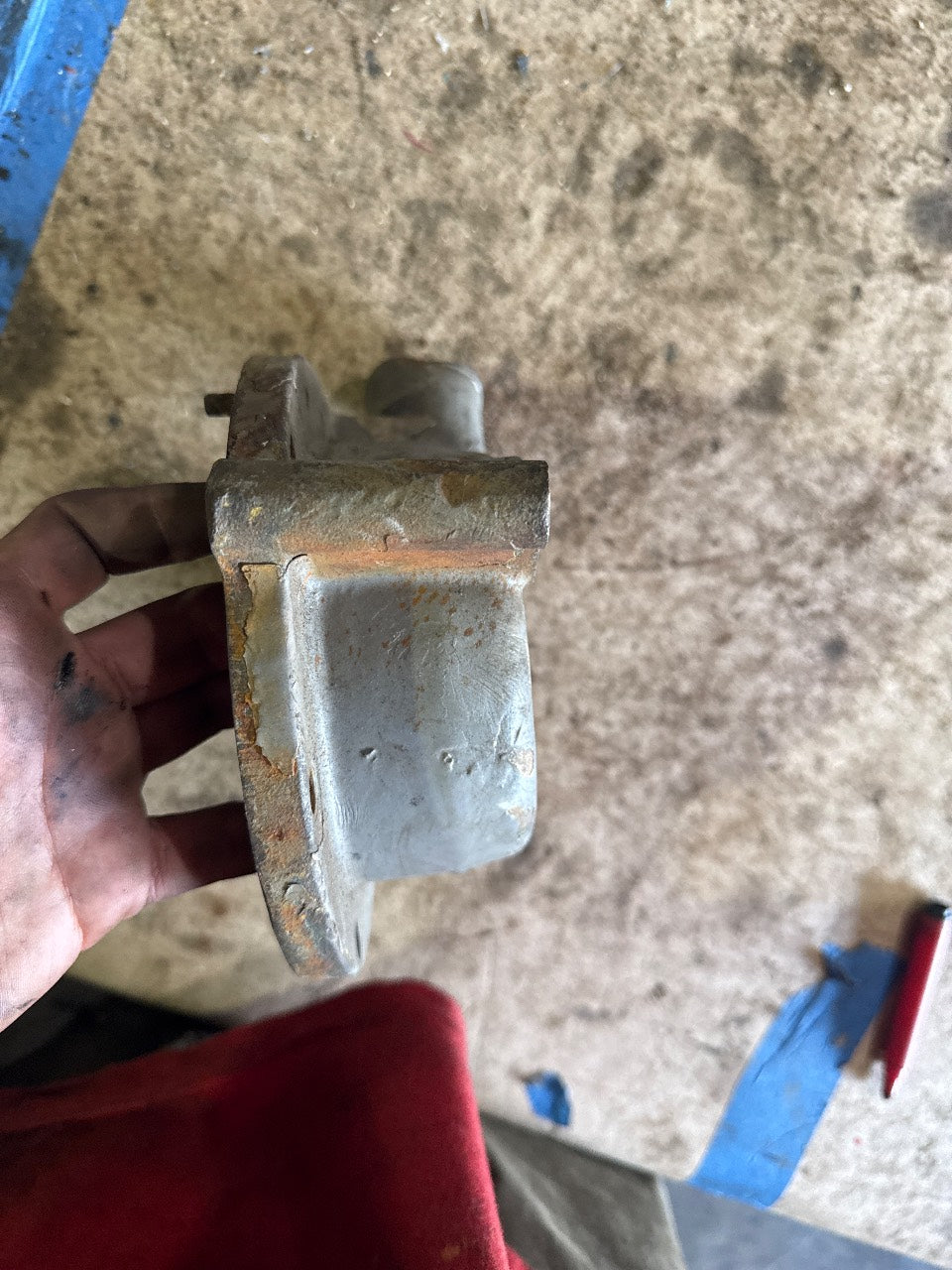 Caterpillar 8N9786 Heat Exchanger End Cap Bonnet for CAT 3208 Marine - Used