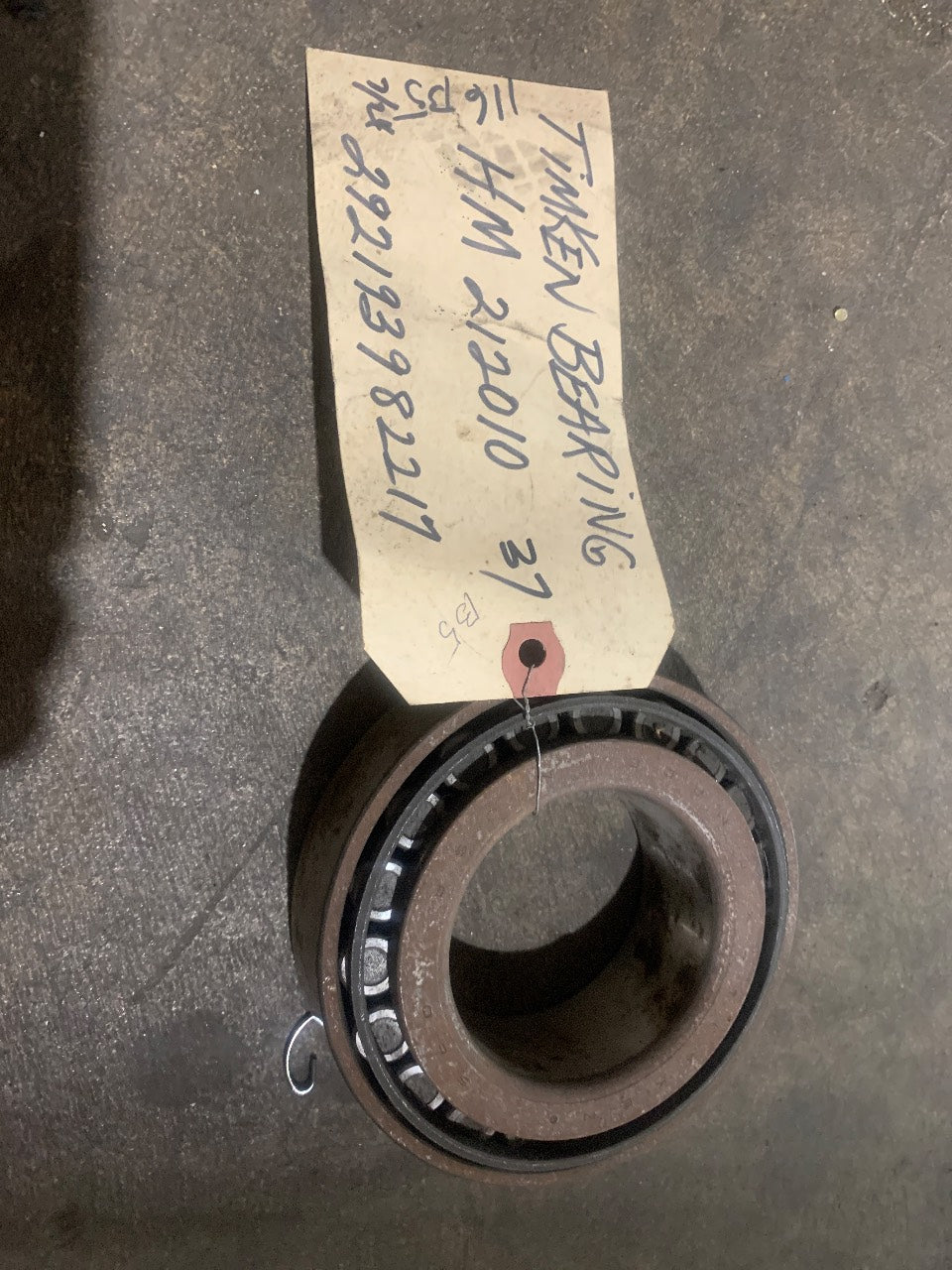 Timken HM212049 / HM212010 SET37 Tapered Roller Bearing Cone & Cup