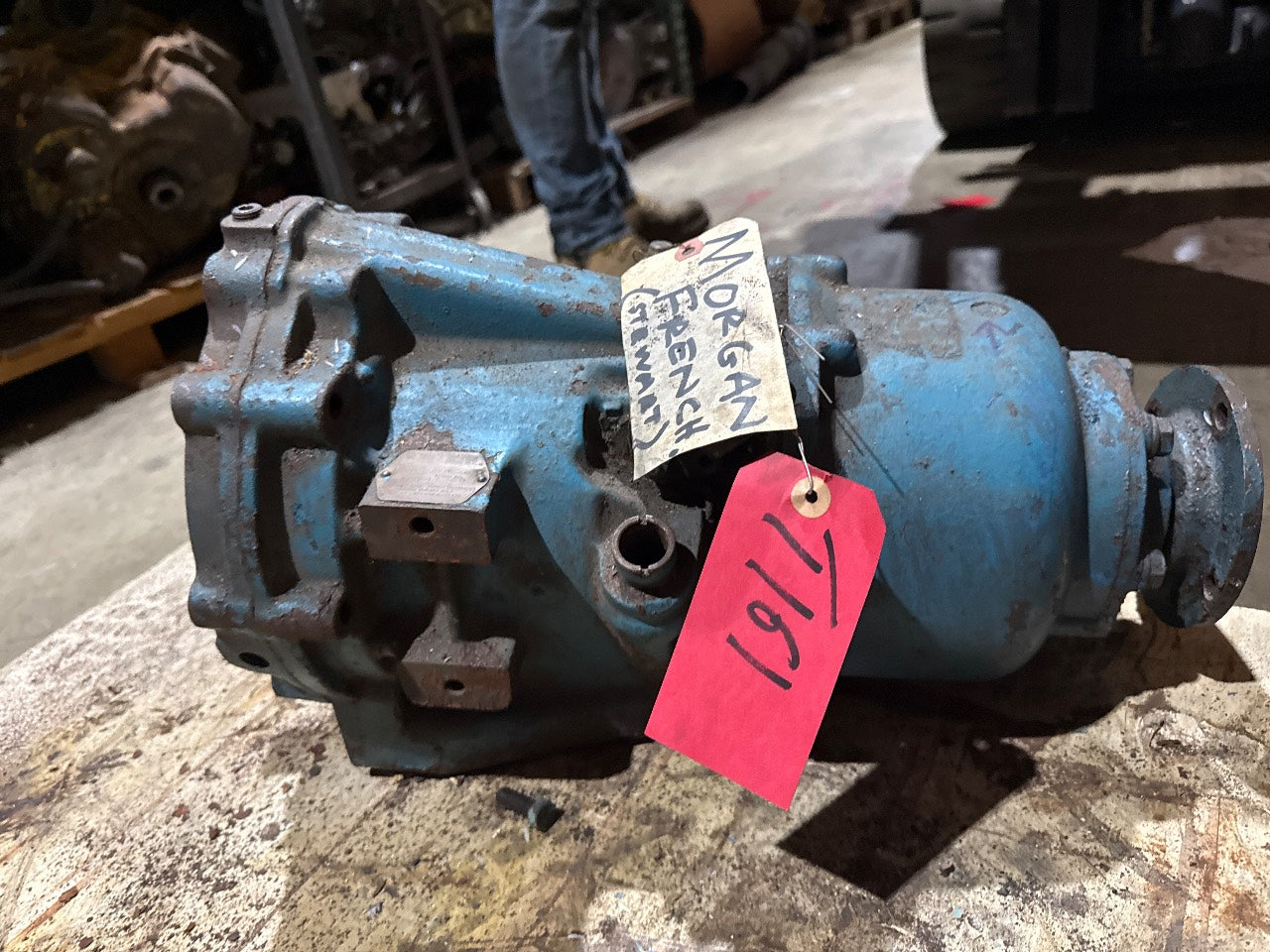 Borg Warner Velvet Drive AS12-72C 1.52:1 V-Drive Marine Transmission - Used