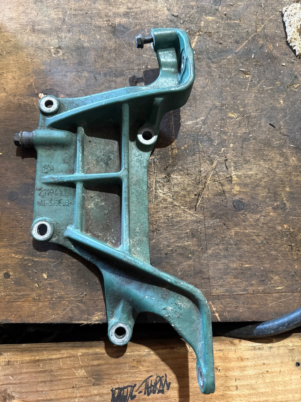 Volvo Penta 21494424 Cast Aluminum Accessory Mounting Bracket - Used