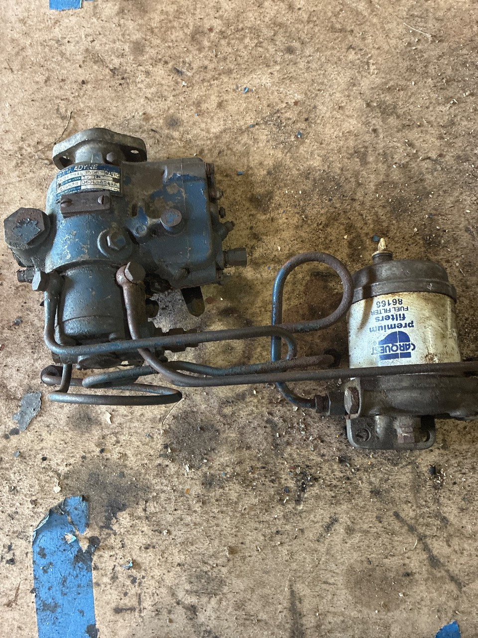 Stanadyne DB0429AL3086 Diesel Injection Pump with Fuel Filter Assembly - Used