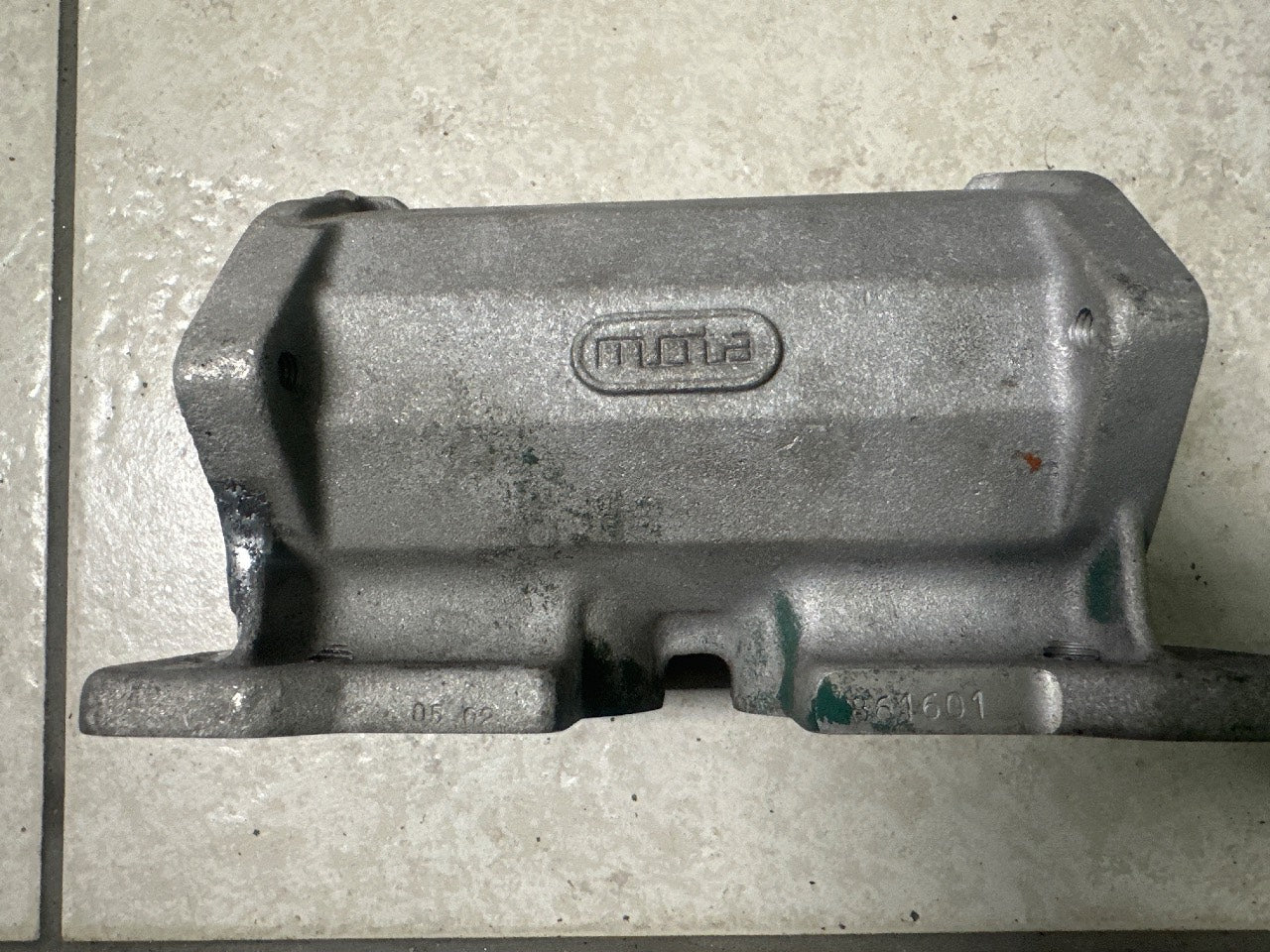 Volvo Penta 861601 Oil / Transmission Cooler Housing Shell - Used