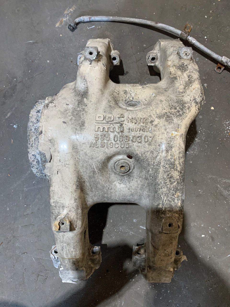 DDC MTU 535 098 03 07 Air Intake Manifold / Charge Air Elbow - Used
