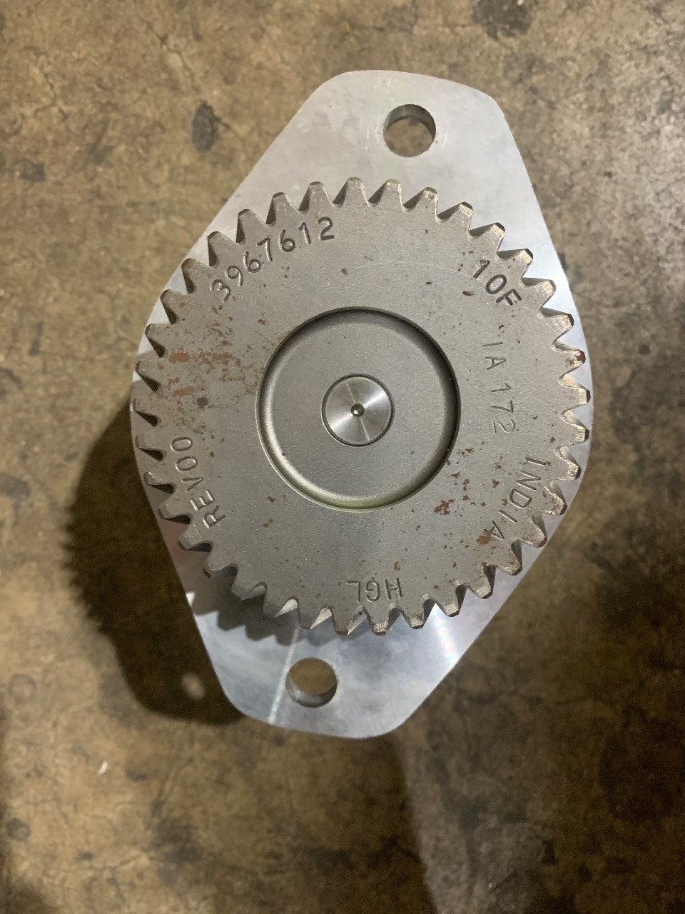 Sherwood M71 Raw Water Pump with Cummins 3967612 Gear for Cummins 4B/6B - Used