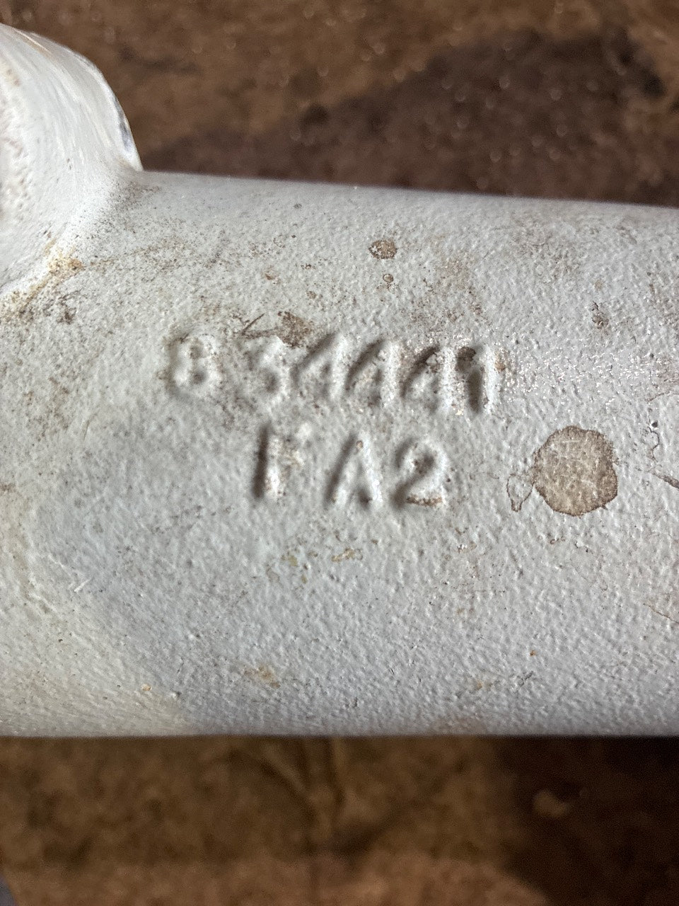 Volvo Penta 834441 Transom Exhaust Pipe Adapter - Used