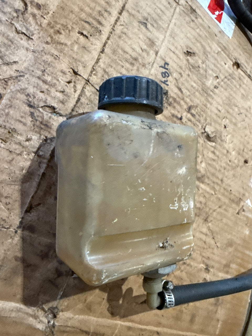 MerCruiser Bravo Gear Lube Monitor Reservoir Bottle with Hose - Used