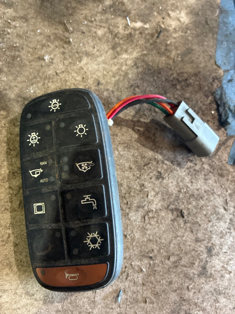 DNA Group 91XX6178-1B Omni-BUS Marine Push Button Keypad Switch Panel - Used