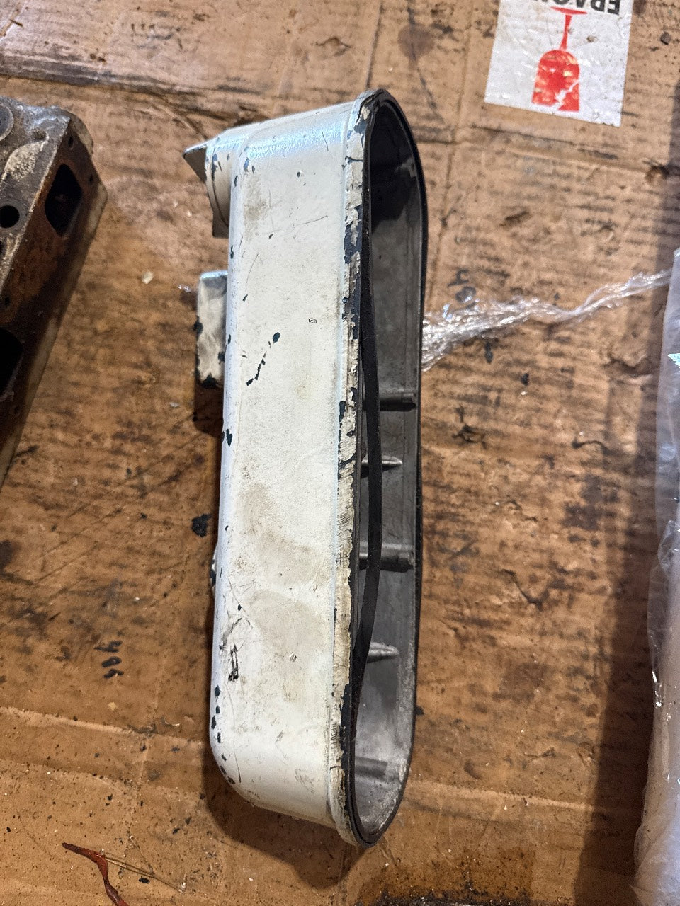 Kubota Valve / Rocker Cover with Oil Fill Cap and Breather - Used