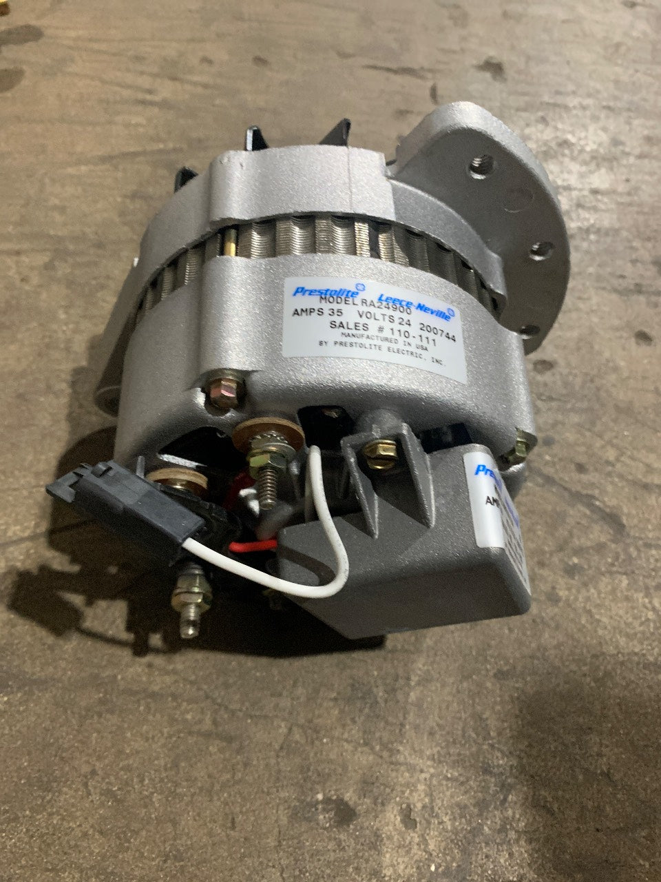 Prestolite Leece-Neville RA24900 24V 35A Alternator - New