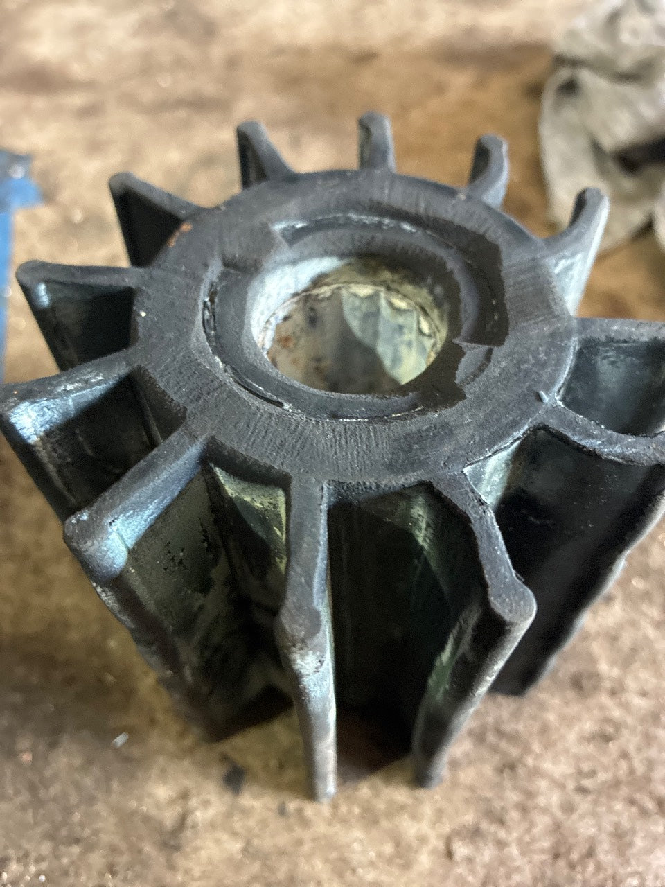 Jabsco 17938-0001 Neoprene Water Pump Impeller - Used