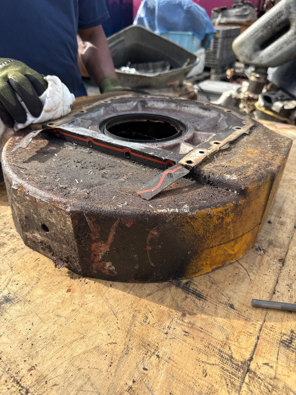 Caterpillar 3208 Marine Flywheel Housing / Bellhousing - Used