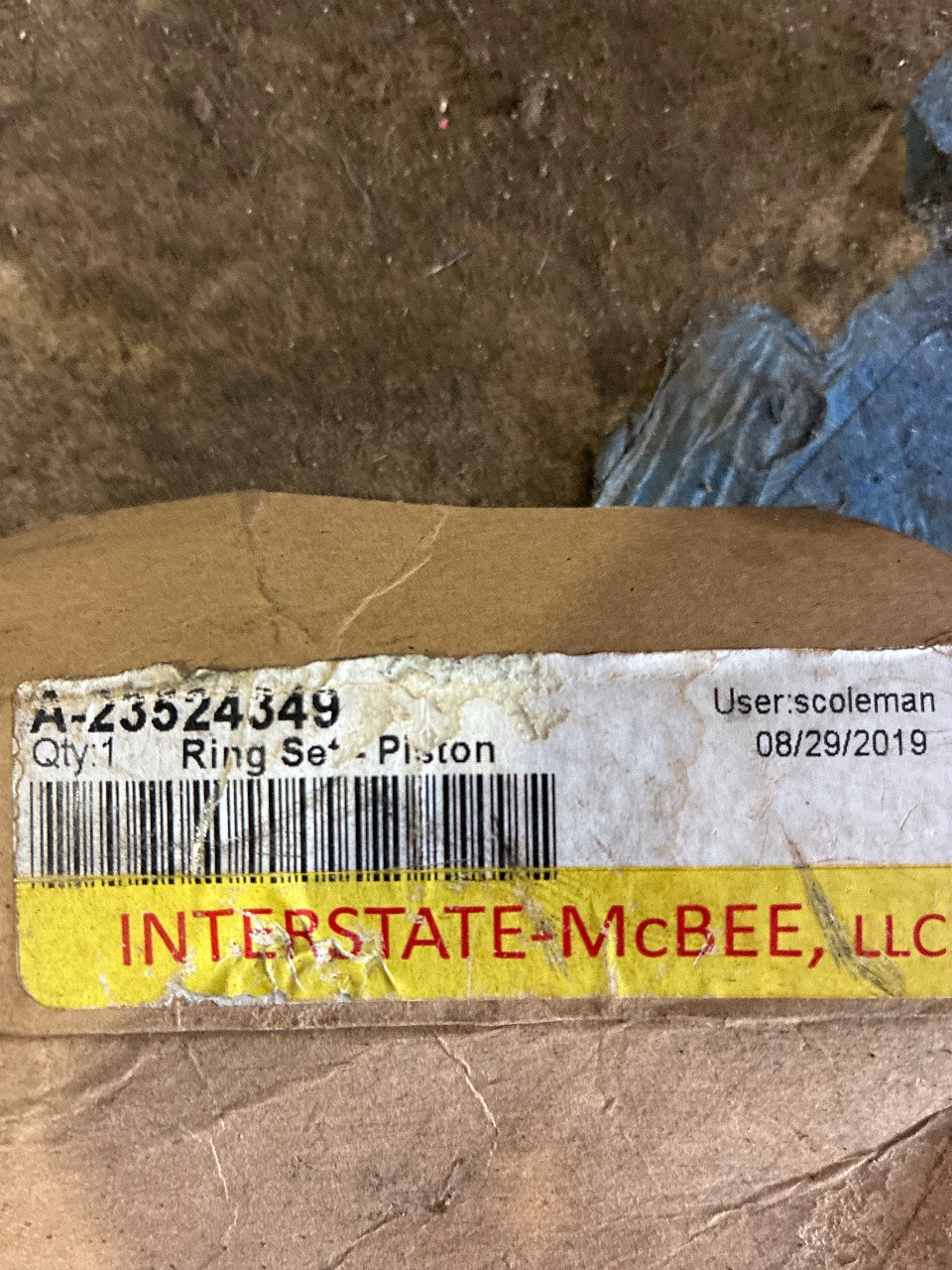 Interstate-McBee A-23524349 Piston Ring Set for Detroit Diesel Series 60 - New