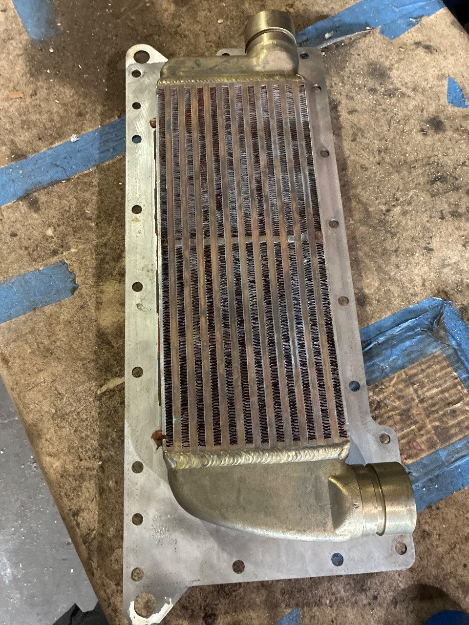 Caterpillar 241-2850 Aftercooler Core for C-9 Marine Engine - Used