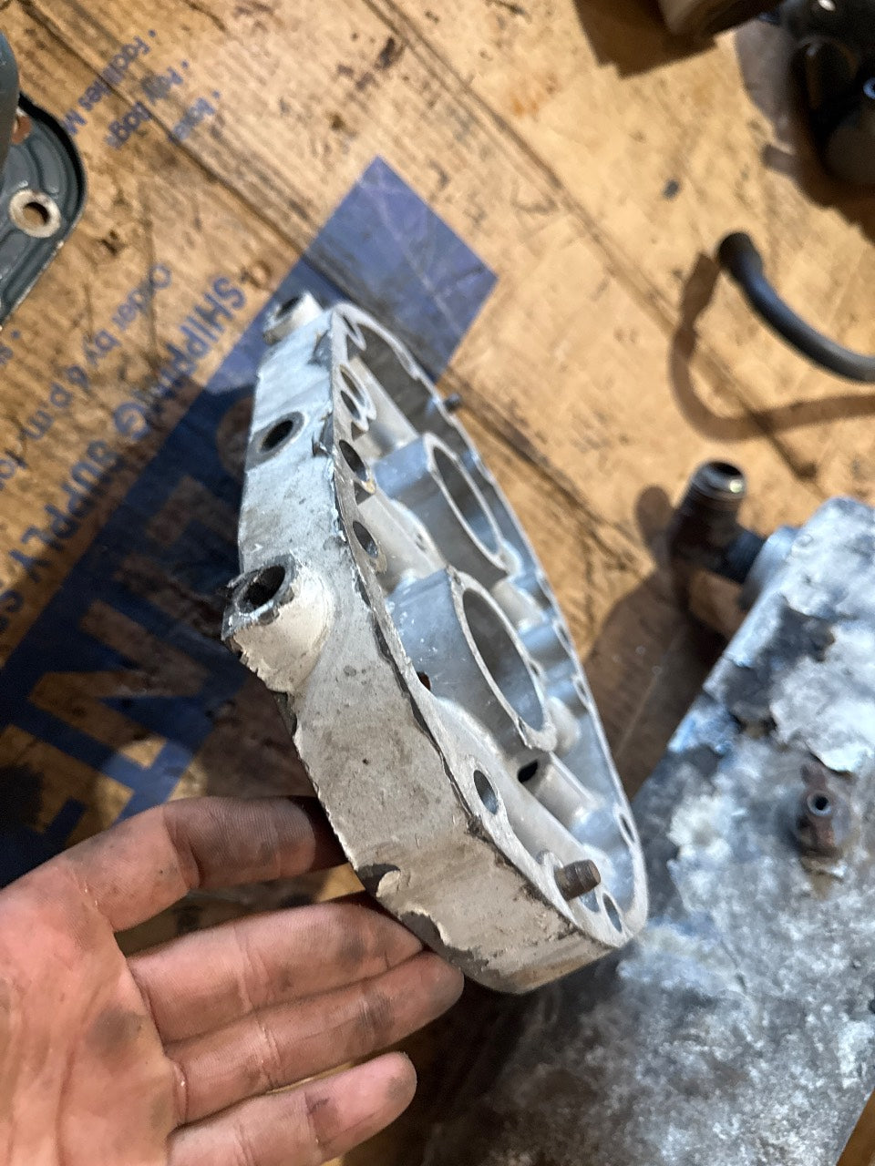 Detroit Diesel 5117422 Blower End Plate (Rear) for 71 Series Inline Engines - Used