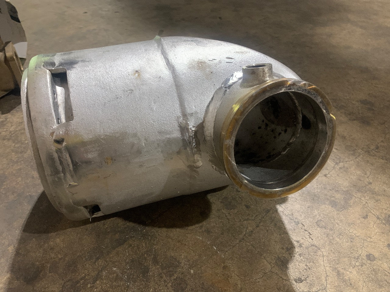 Stainless Steel Exhaust Mixing Elbow for Volvo Penta D12 - Used