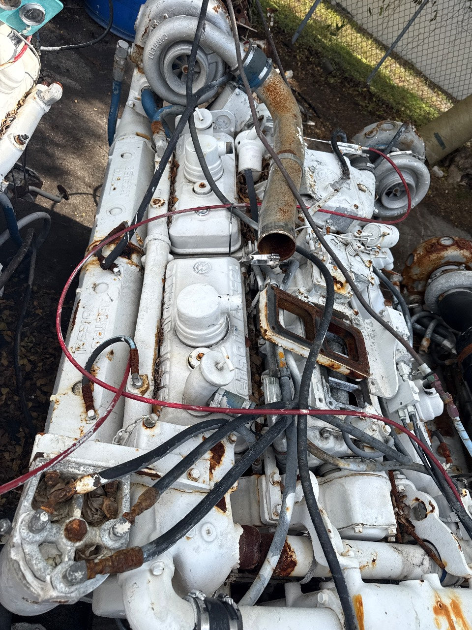 Detroit Diesel 8V92 Marine Diesel Engine - Used Take-Off / Core