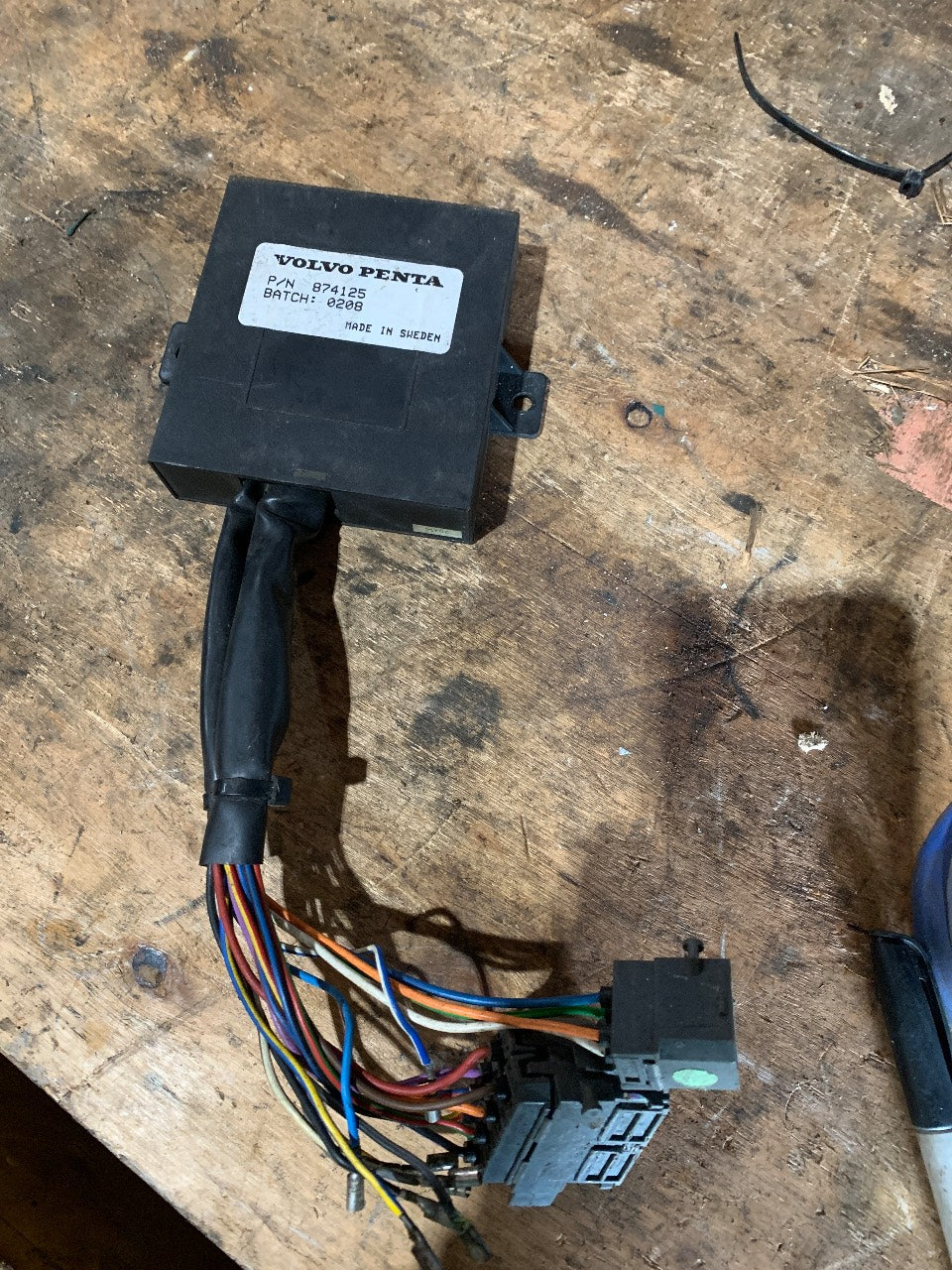 Volvo Penta 874125 EDC MS Multi-Station Electronic Control Unit for TAMD/KAMD/KAD - Used