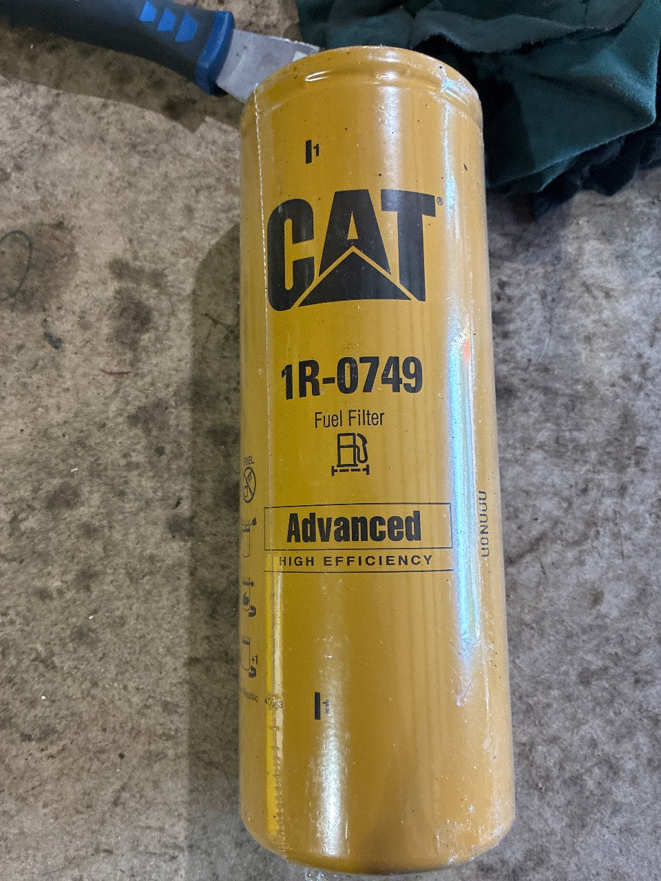 Caterpillar 1R-0749 Advanced High Efficiency Fuel Filter - New