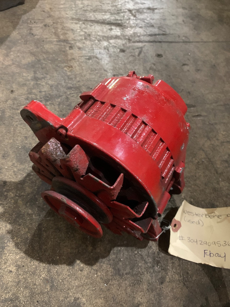 Westerbeke 053680 Marine Alternator 12V - Used