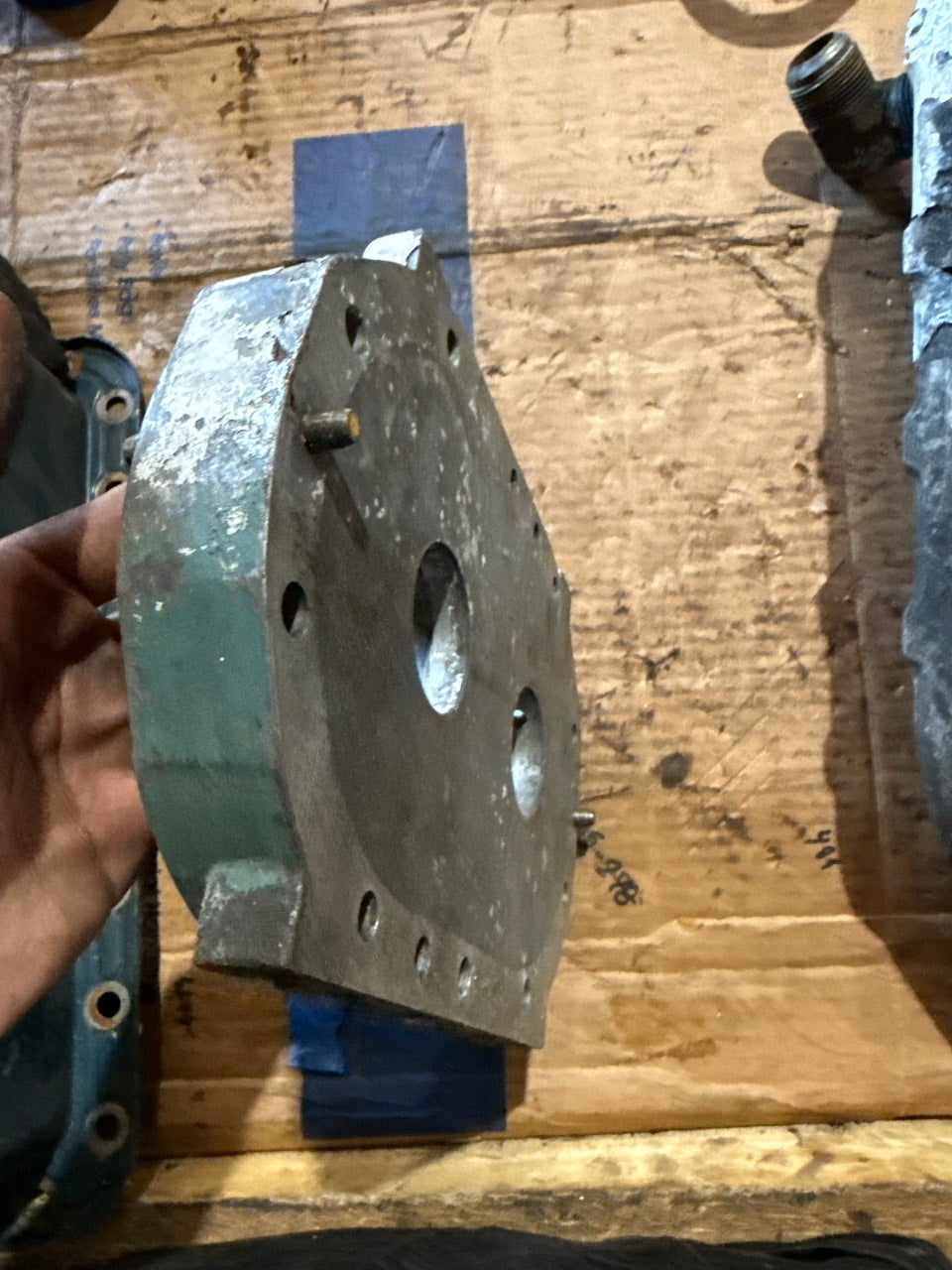 Detroit Diesel 5117422 Blower End Plate (Rear) for 71 Series Inline Engines - Used