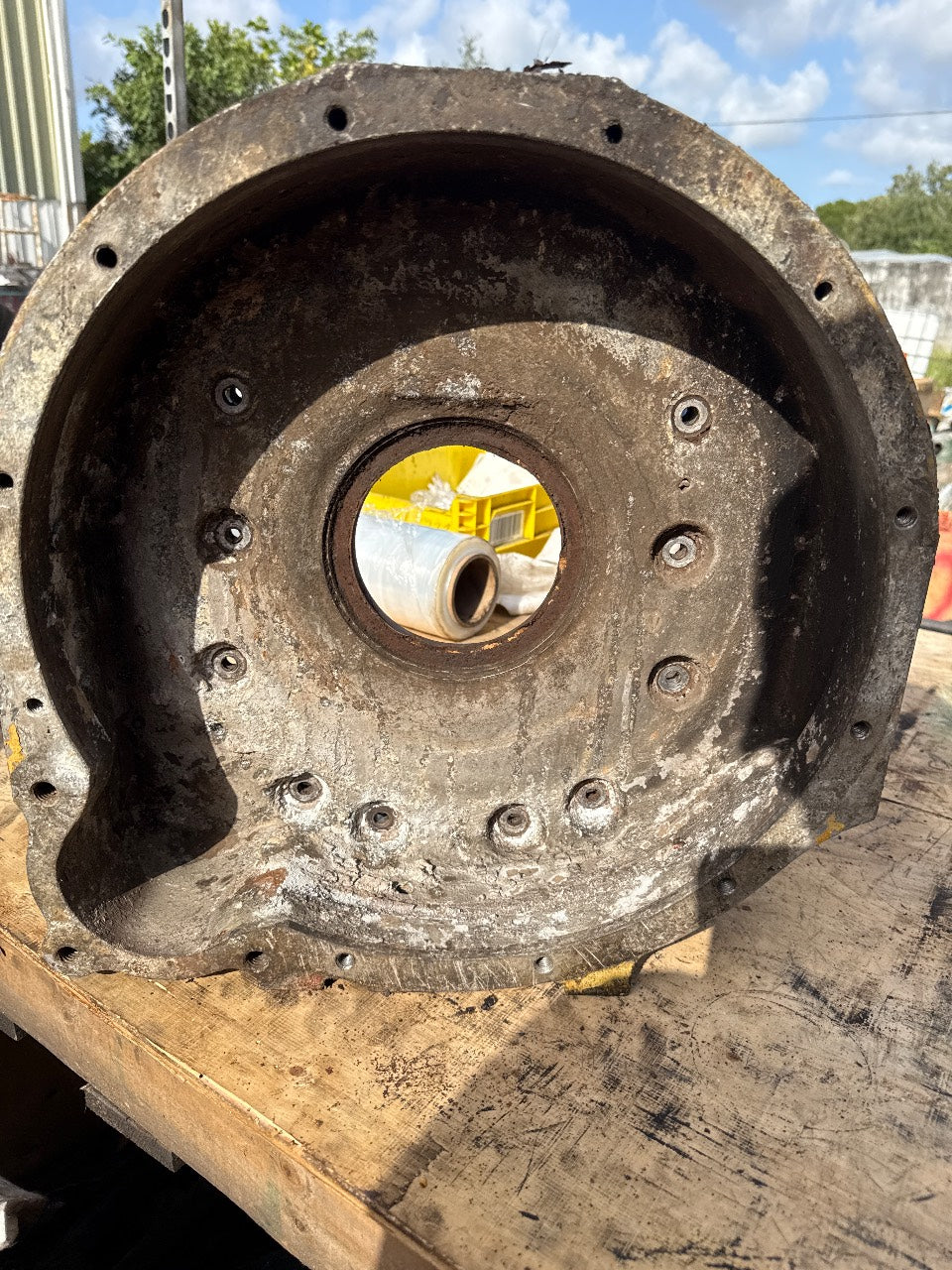 Caterpillar 3208 Marine Flywheel Housing / Bellhousing - Used