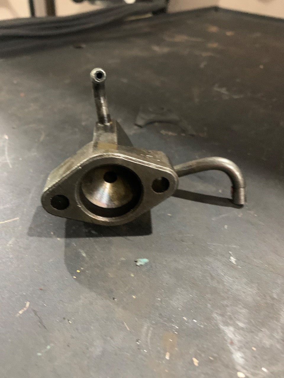 Doosan D2848 LE406 Piston Cooling Oil Spray Nozzle - Used